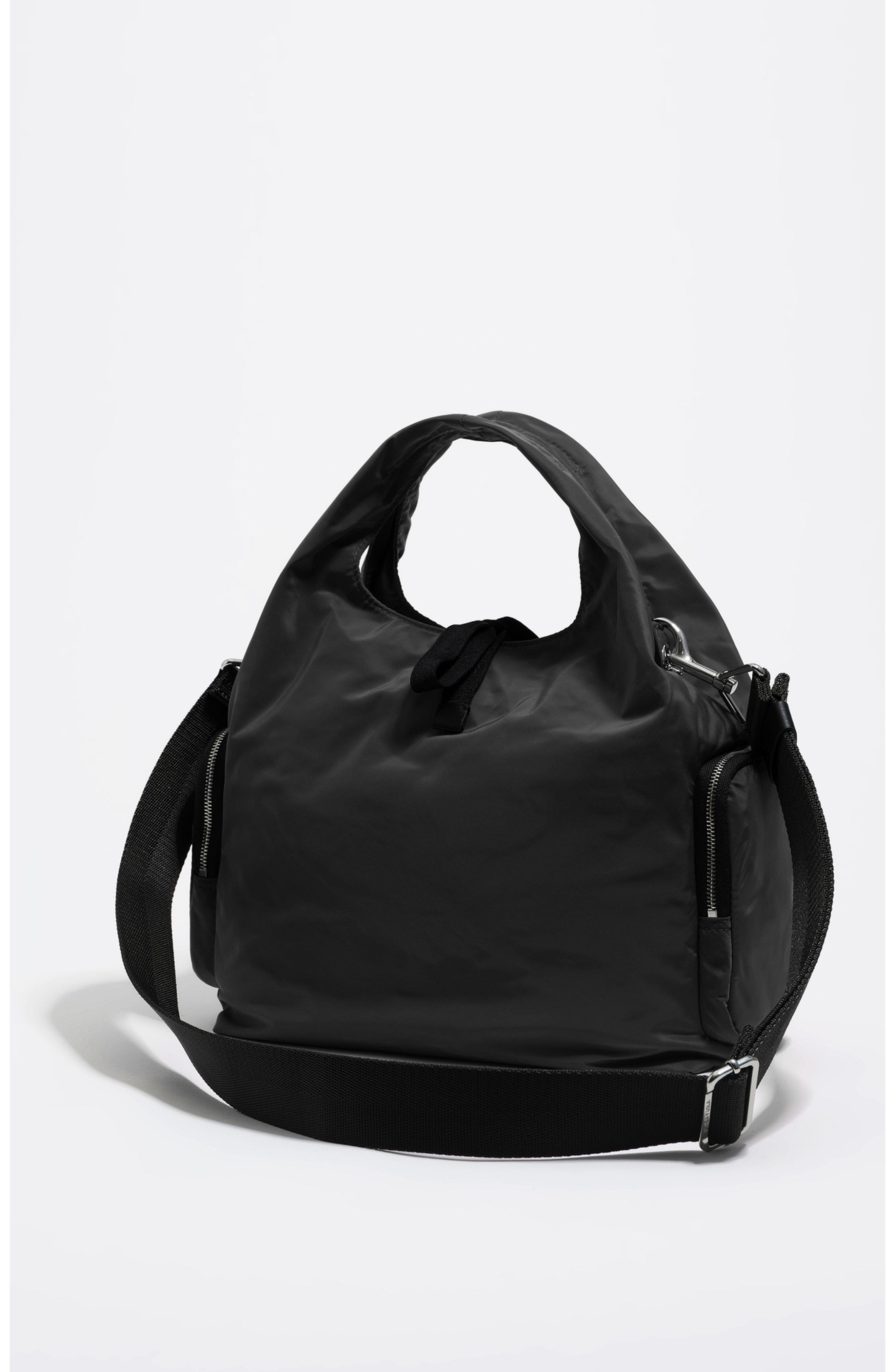 Bimba y Lola Medium Pocket Paper Bag, Alternate, color, Charcoal