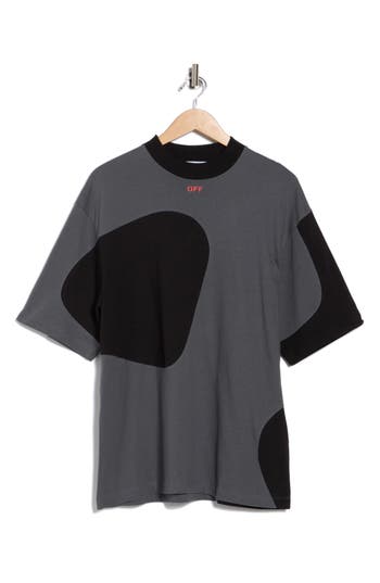 Off-white Golf Logo Cotton Graphic T-shirt In Multi