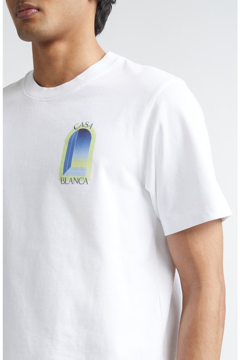 Arches Classic Organic Cotton Graphic T-Shirt, Alternate, color, BRIGHT WHITE