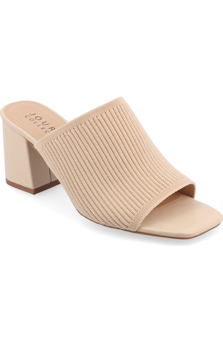 Journee Collection Lorenna Mule, Main, color, Beige