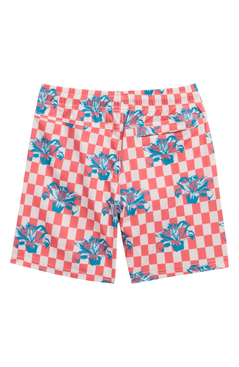 Sovereign Code Kids' Cruise Floral Swim Trunks, Alternate, color, Dubarry