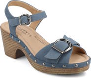 Journee Collection Sisilia Ankle Strap Platform Sandal