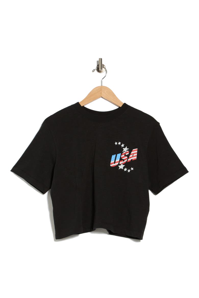 USA Soccer Graphic T-Shirt, Alternate, color, BLACK