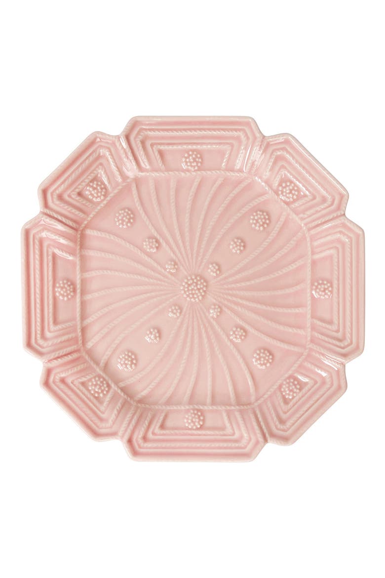 Jardins du Monde Set of 4 Dessert/Salad Plates, Alternate, color, BLUSH
