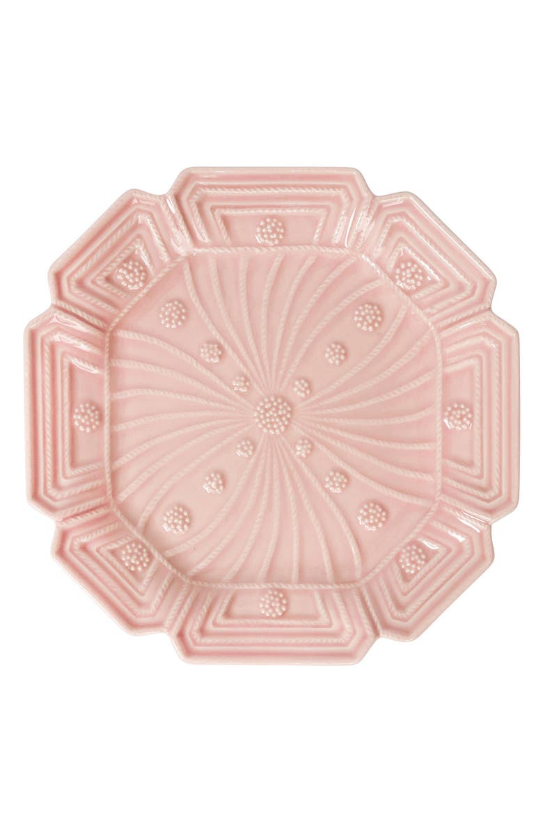 Juliska Jardins du Monde Set of 4 Dessert/Salad Plates, Alternate, color, Blush