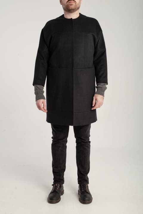 Cashmere Crew Neck Coat