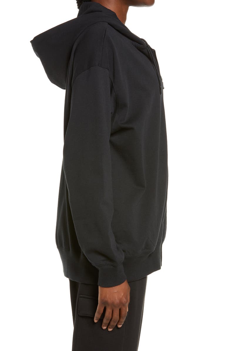 Nike Front Zip Logo Hoodie, Alternate, color, 