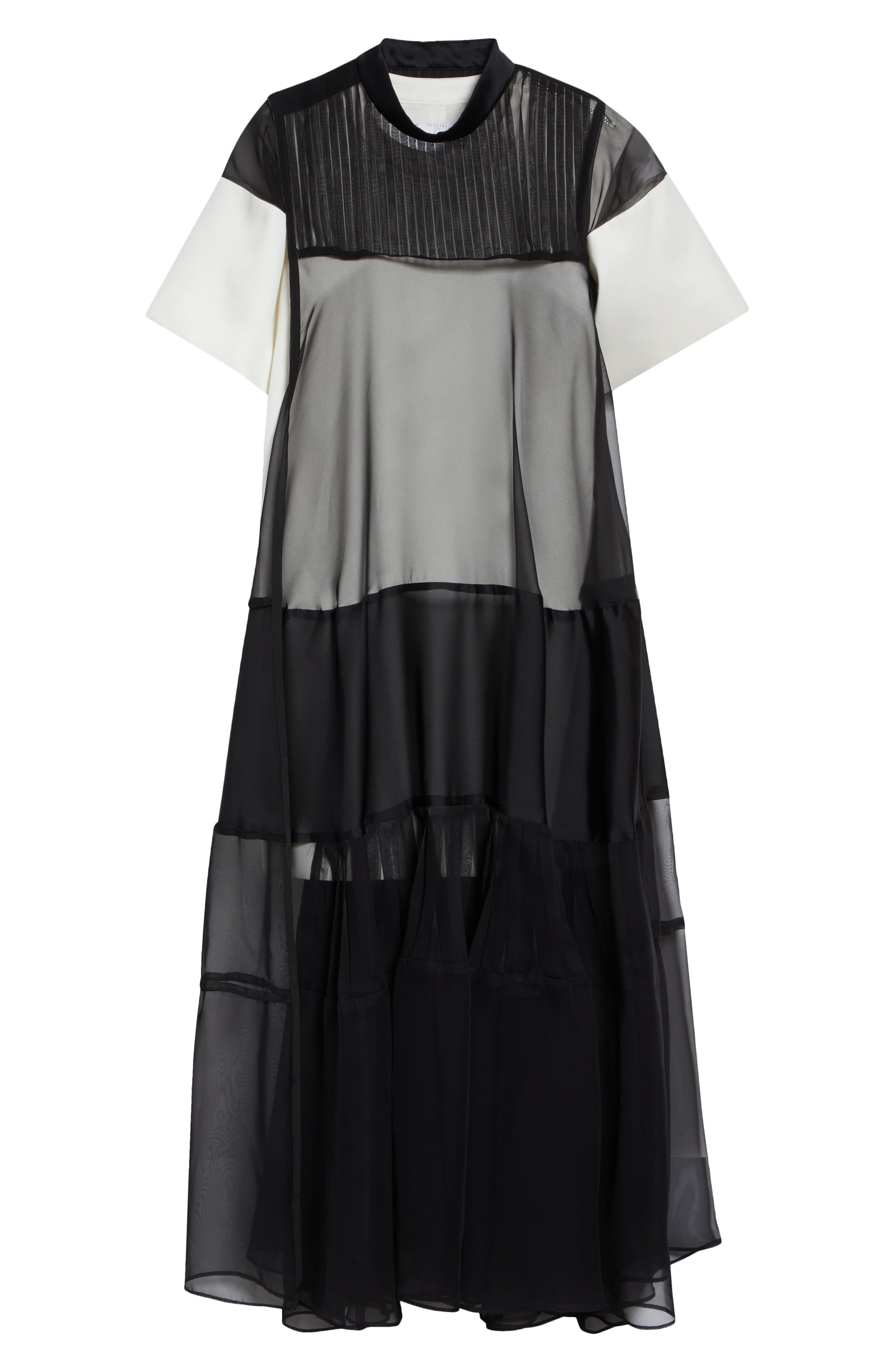 Mixed Media Maxi Dress