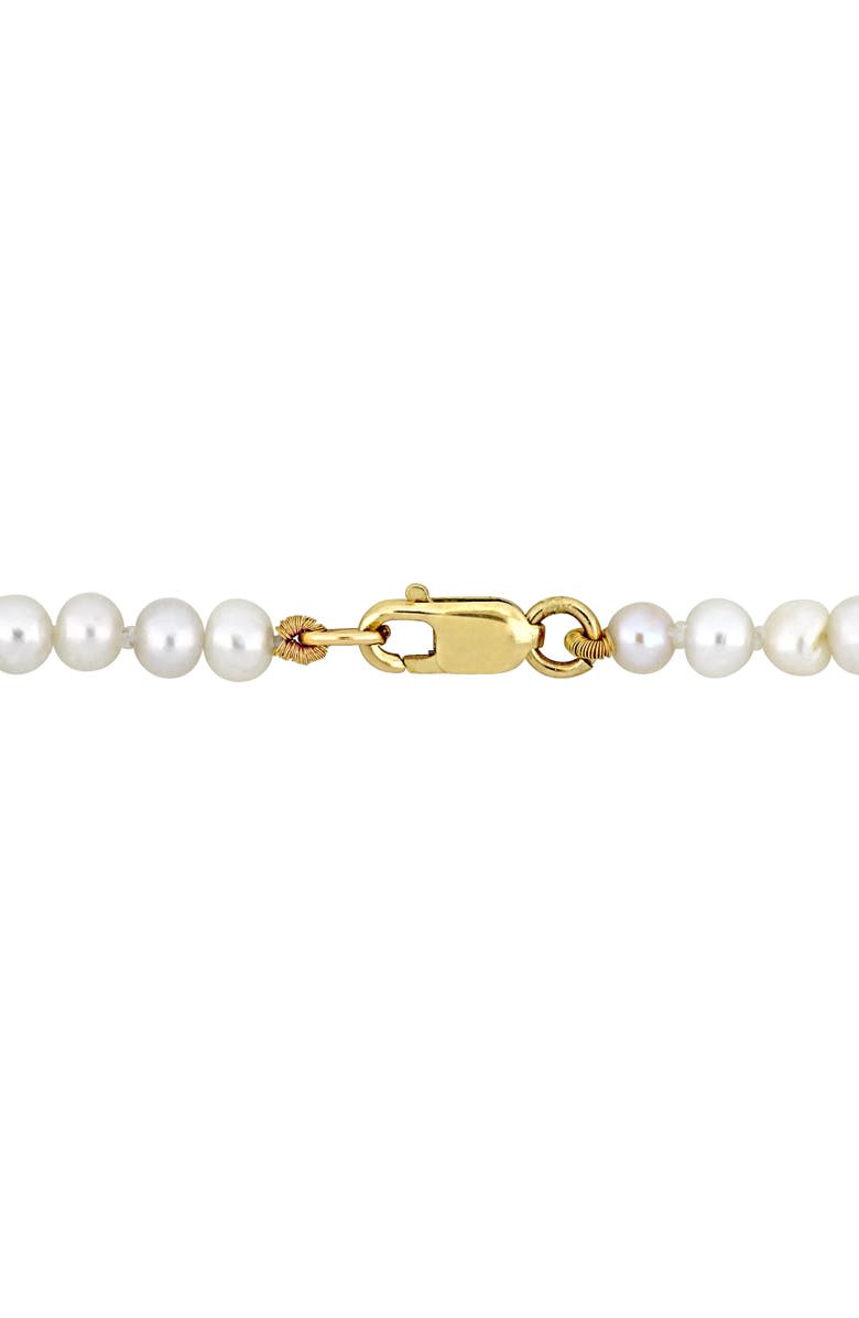 Julianna B. 2-Piece Set Cultured Pearl Necklace & Bracelet 14k, Alternate, color, White Pearl