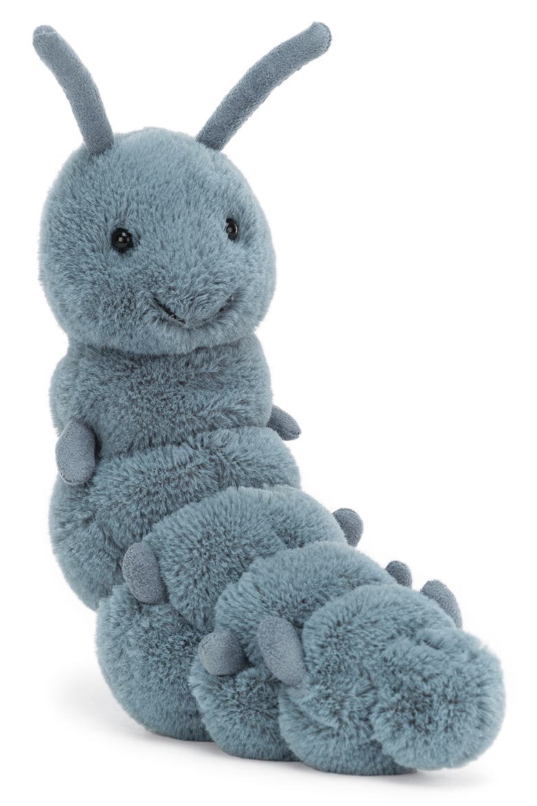 Wriggidig Plush Bug Toy, Alternate, color, BLUE