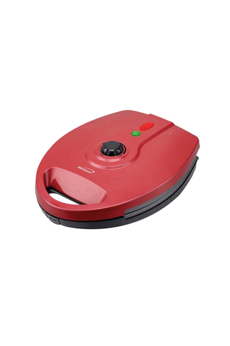 1200 Watt  5 Piece Non Stick Arepa Maker, Alternate, color, Red