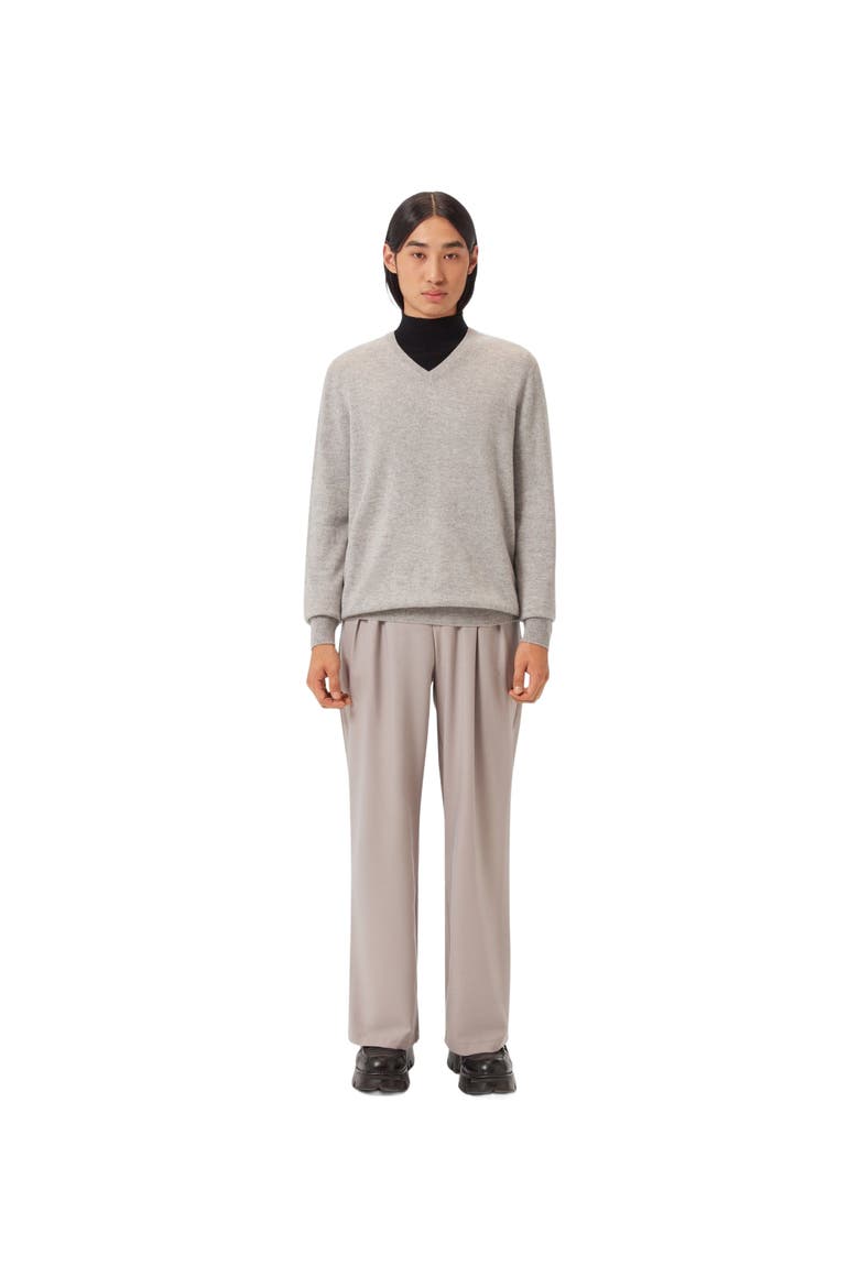 V-Neck Sweater, Main, color, dawn blue