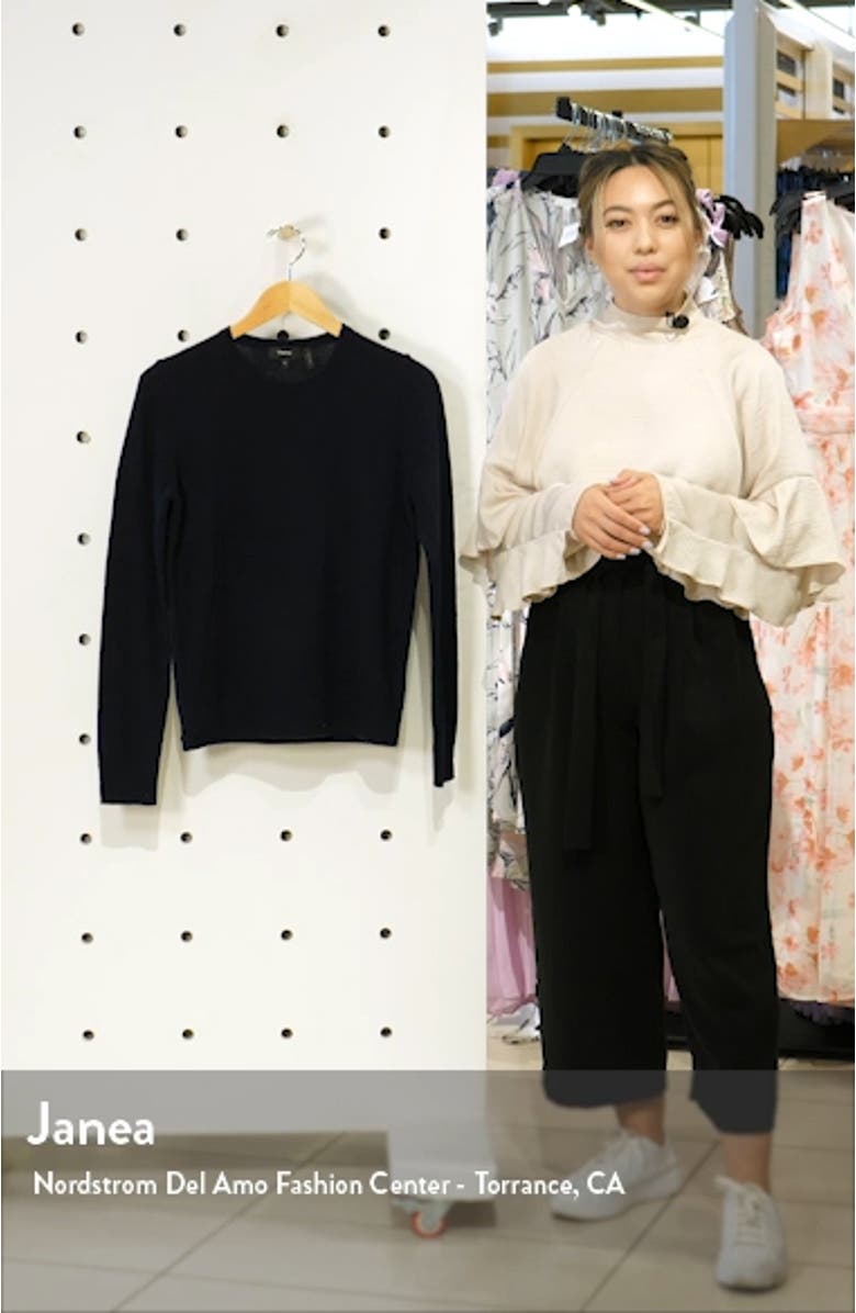 Crewneck Cashmere Sweater, sales video thumbnail