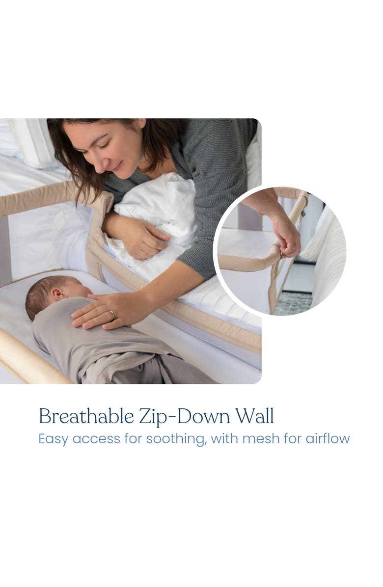 HALO BassiNest<sup>®</sup> 2-in-1 Bedside Bassinet Sleeper, Alternate, color, Oat