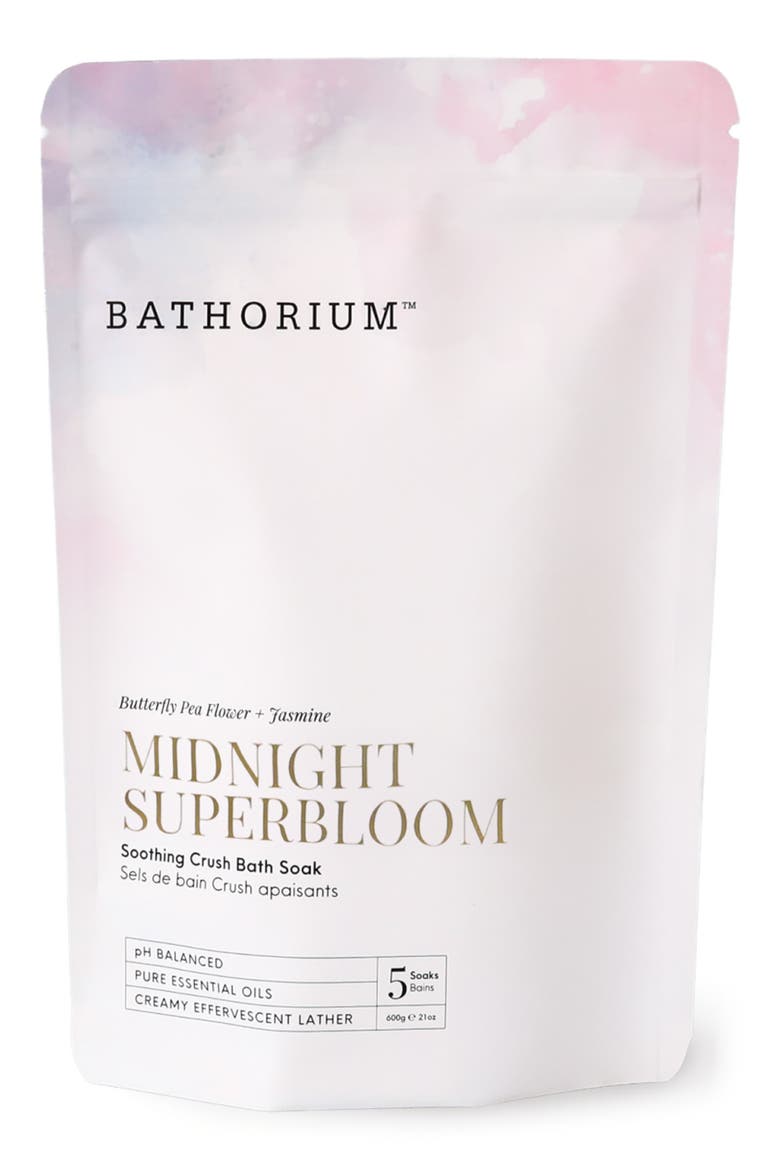 Midnight Superbloom Crush Bath Soak, Main, color, NO COLOR