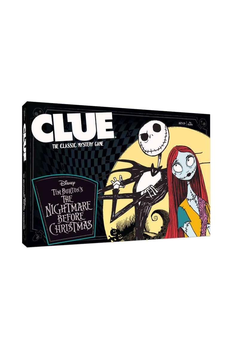 Nightmare Before Christmas Tim Burton Board Game, Ages 8+, Main, color, Multicolored