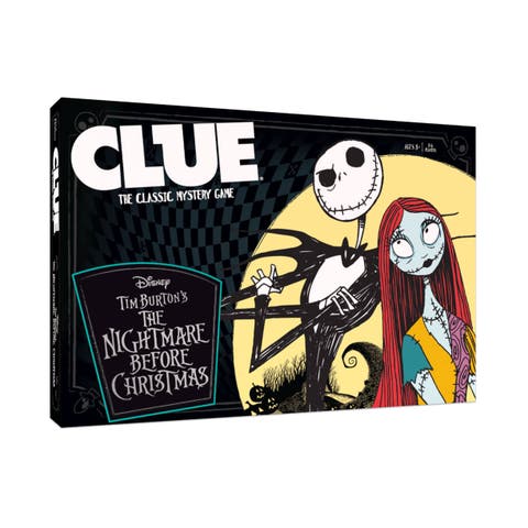 Nightmare Before Christmas Tim Burton Board Game, Ages 8+