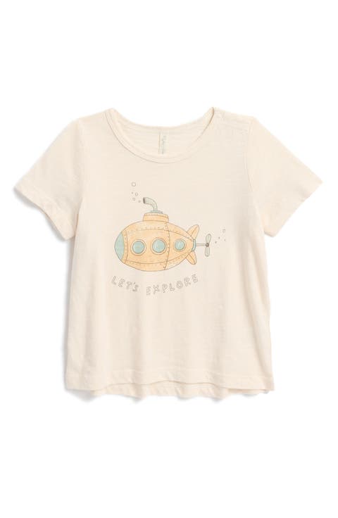 Submarine Cotton Graphic T-Shirt (Baby & Toddler)