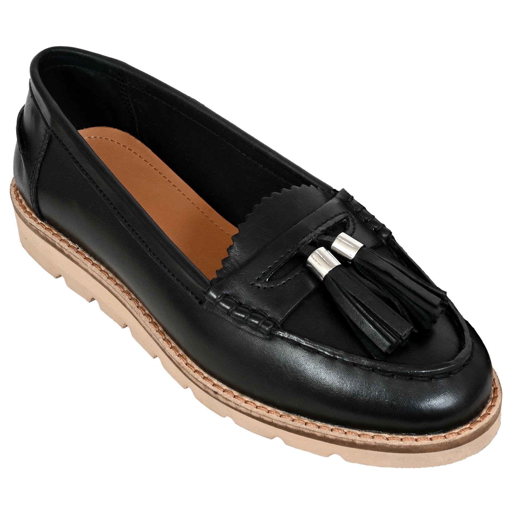 Jelavu Luna Leather Loafers, Alternate, color, 
