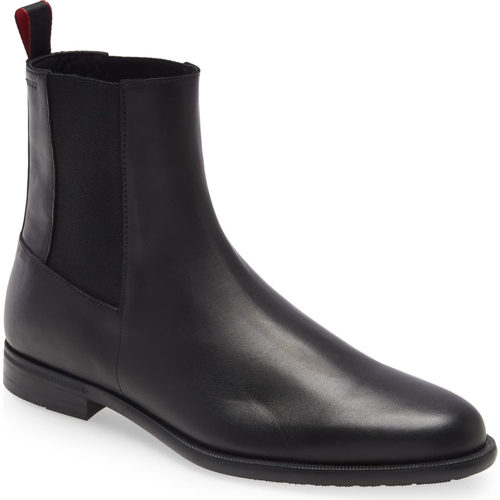 Hugo Boss Hugo Kyron Chelsea Boot In Black