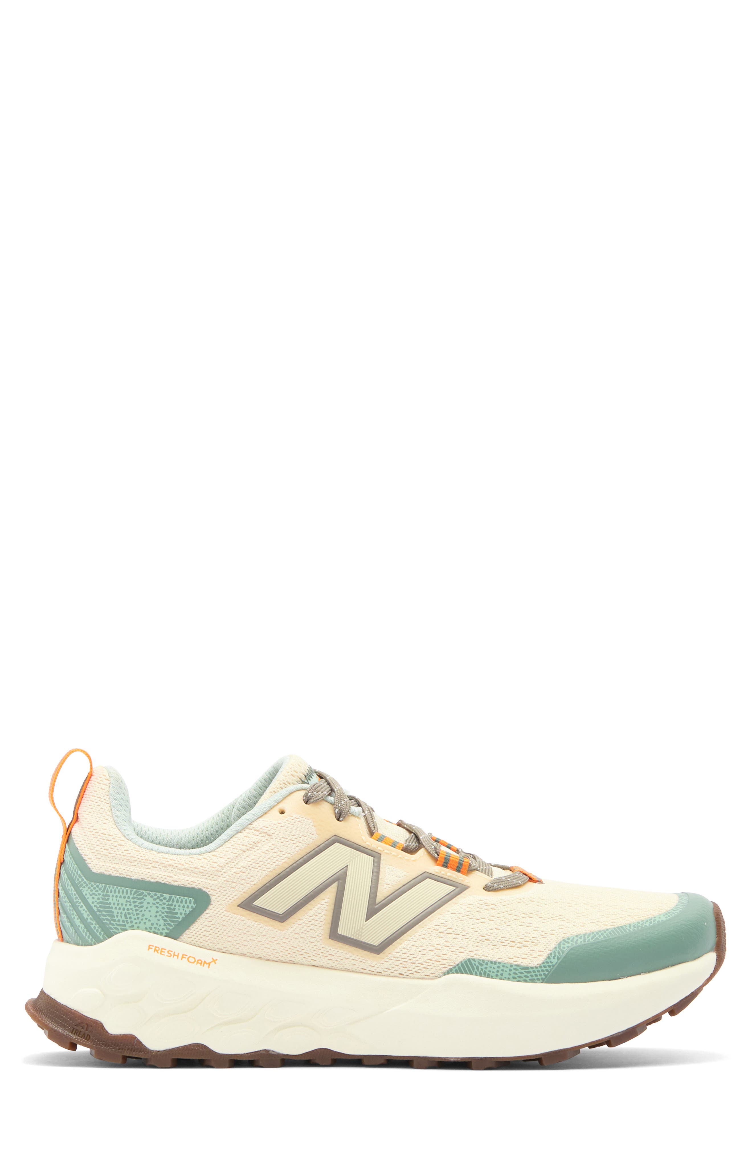 New Balance Fresh Foam Garo Trail Running Shoe, Alternate, color, Calcium/ Dark Juniper