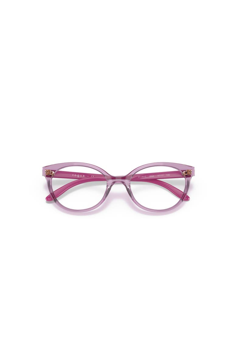 Vogue Eyewear 45mm Oval optical glasses, Alternate, color, Violet