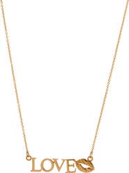 Gwen Beloti Lip Love Necklace