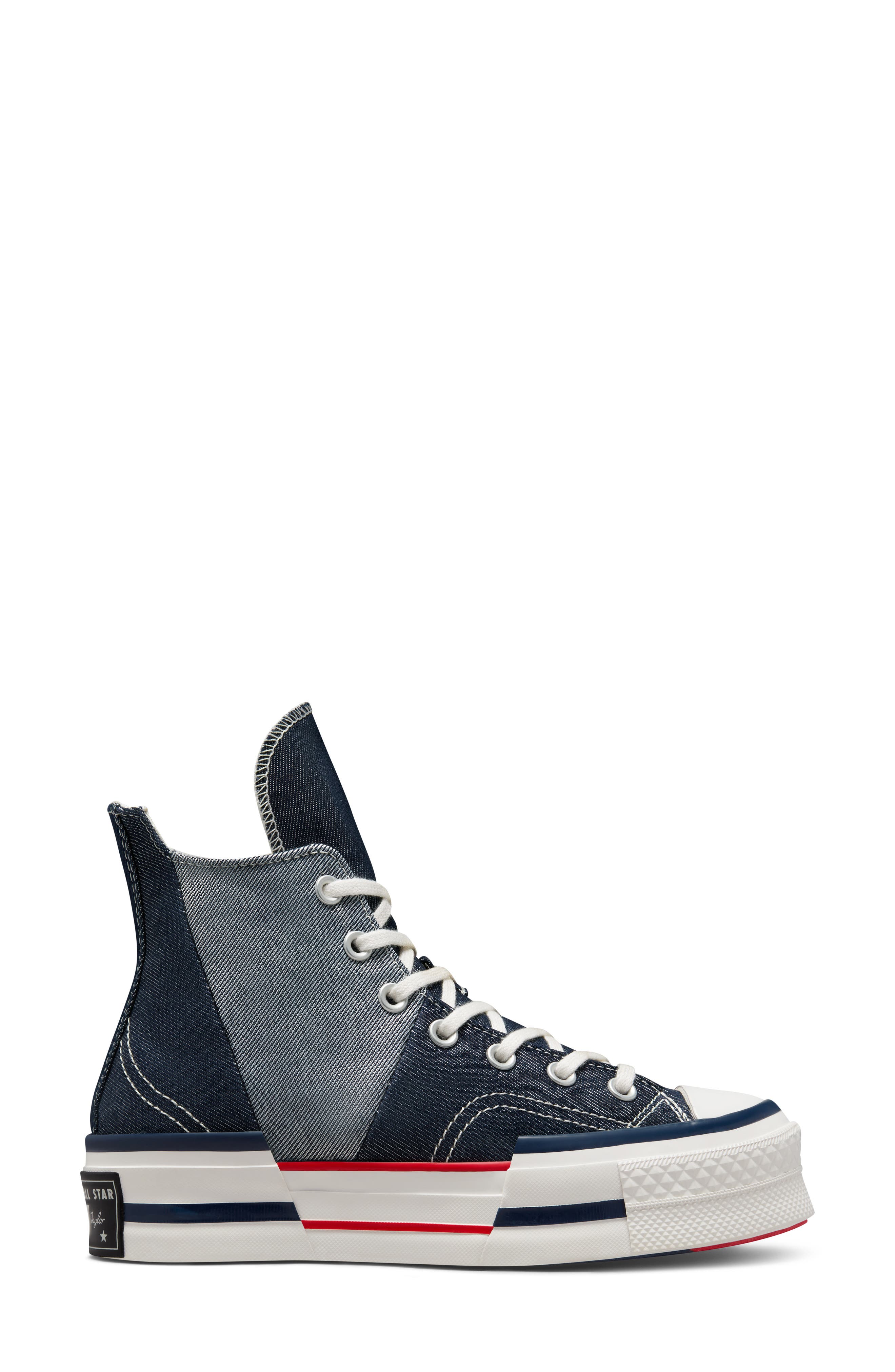 Chuck Taylor® All Star® 70 Plus High Top Sneaker, Alternate, color, OBSIDIAN/ WHITE/ OBSIDIAN