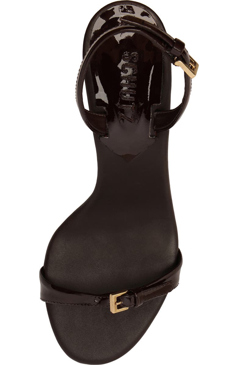 Schutz Aurora Mid Slingback Sandal, Alternate, color, Maplewood