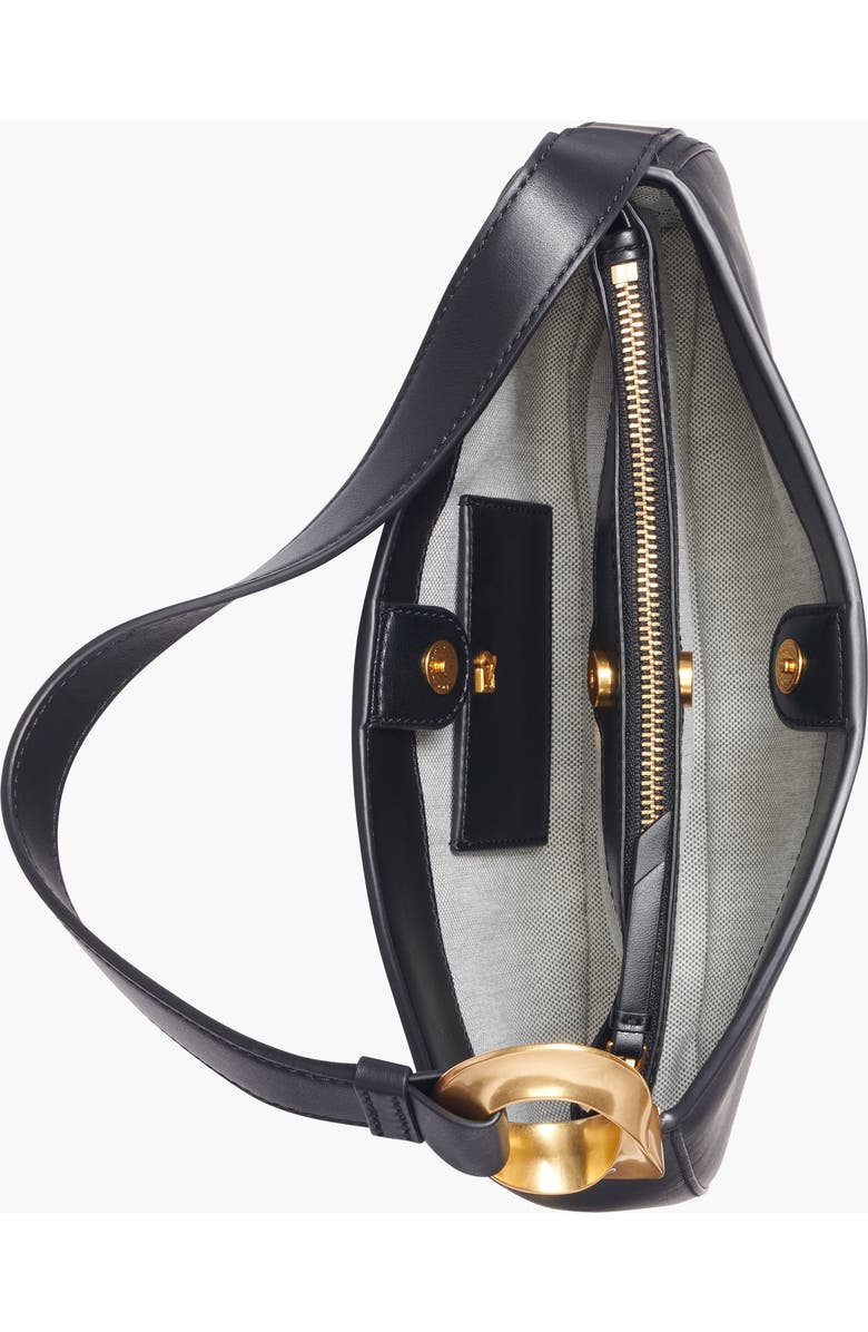 Donna Karan New York Jersey Shoulder, Alternate, color, Blk/Gold
