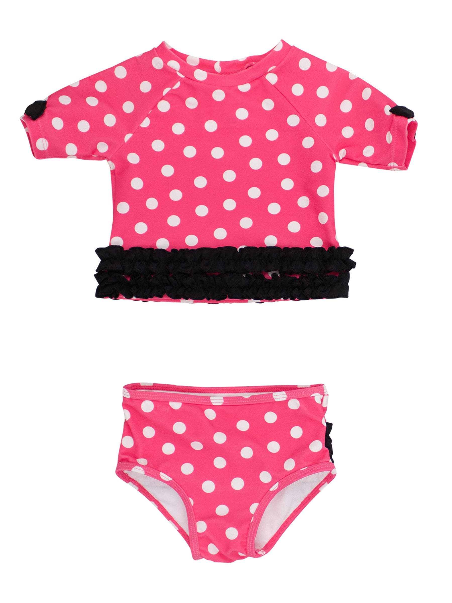 selected Hot Pink Polka Dot