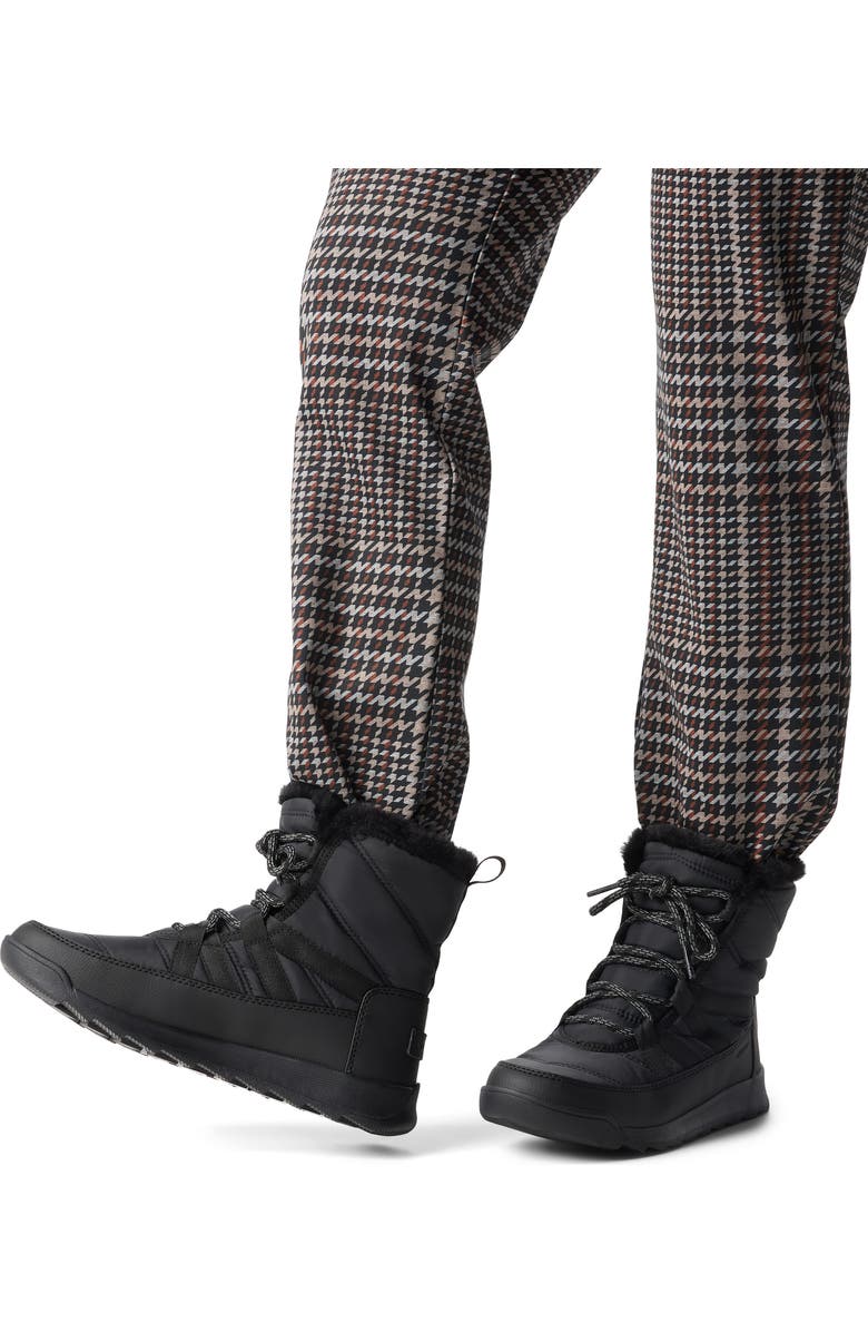 SOREL Whitney II Waterproof Snow Boot, Alternate, color, Black/ Quarry