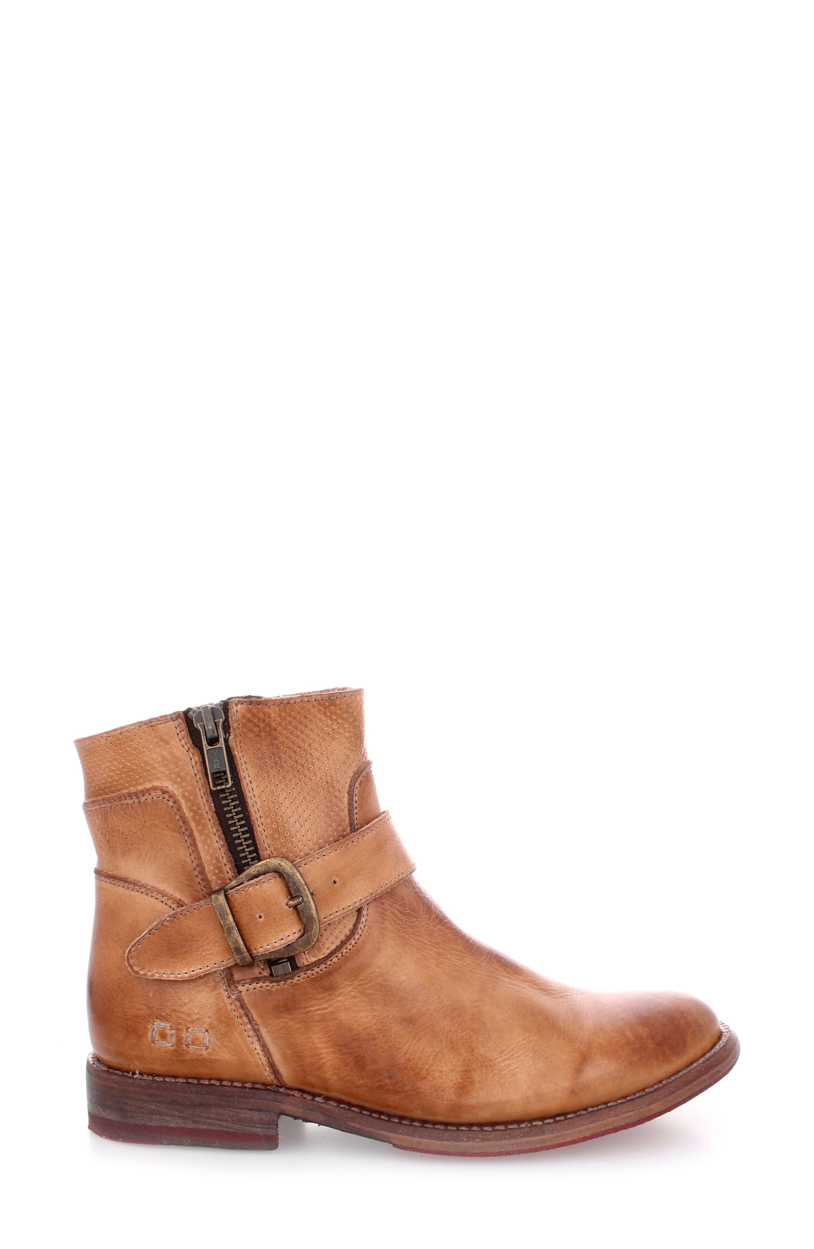 Becca Buckle Boot, Alternate, color, TAN RUSTIC