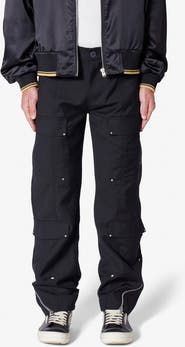 mnml Angled Zip Cargo Pants
