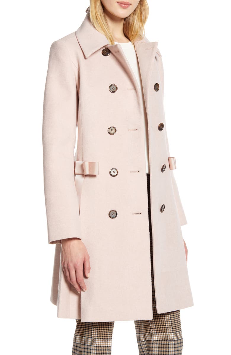 Halogen<sup>®</sup> x Atlantic-Pacific Bow Detail Coat, Alternate, color, 