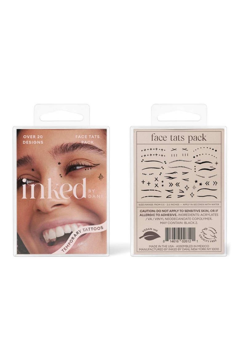 Face Tats Temporary Tattoos video