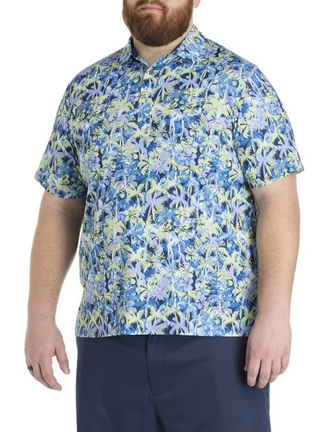 Big & Tall Sunrise Confetti Performance Polo Shirt