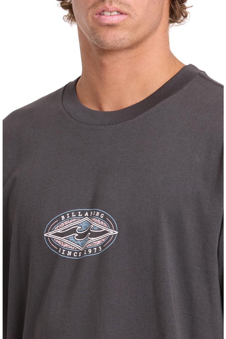 Rotor Diamond Logo Graphic T-Shirt, Alternate, color, RAVEN