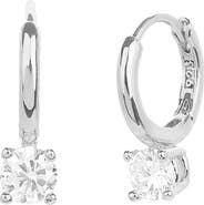 Bearfruit Jewelry Sterling Silver 18k Gold Plated Anastasia Huggies Delicate Minimal