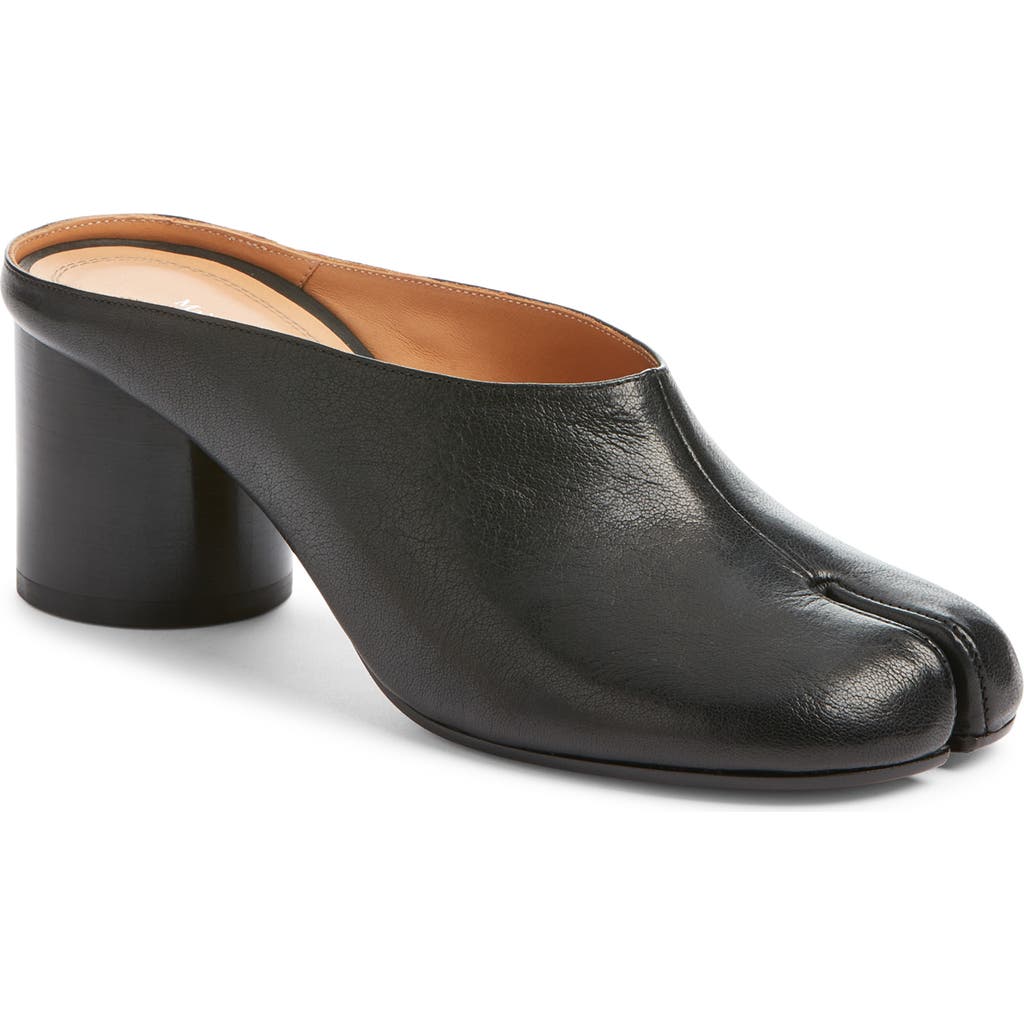 Maison Margiela Tabi Mule In Black