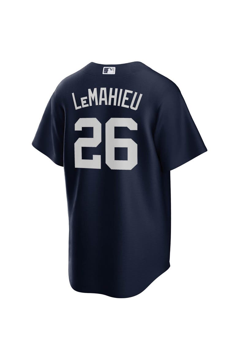 Men's Nike DJ LeMahieu Navy New York Yankees Alternate Replica Player Jersey, Alternate, color, Navy