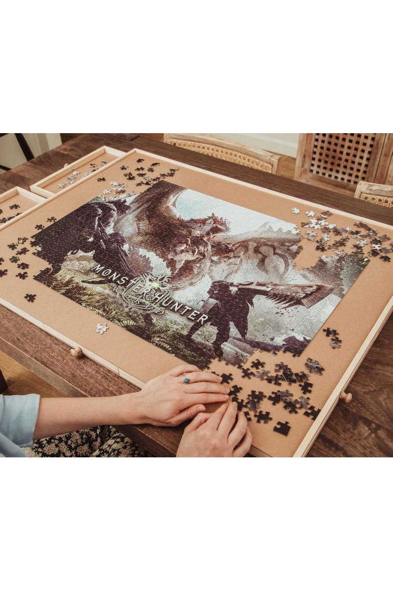 Monster Hunter Collage 1000 Piece Jigsaw Puzzle, Alternate, color, Multi-Color