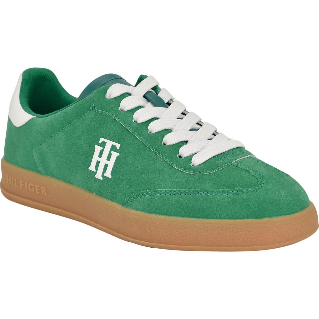 Tommy Hilfiger Low Top Sneaker In Light Retro Green