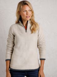 Weird Fish Beye 1/4 Zip Grid Fleece