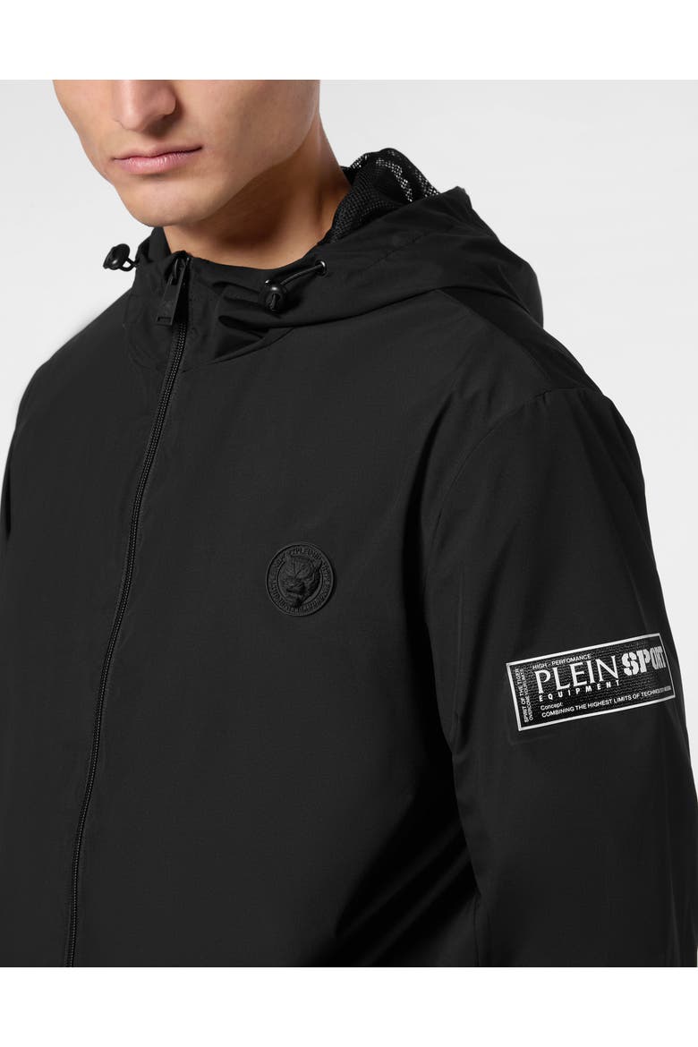 Nylon Windbreaker Ls Men, Alternate, color, black