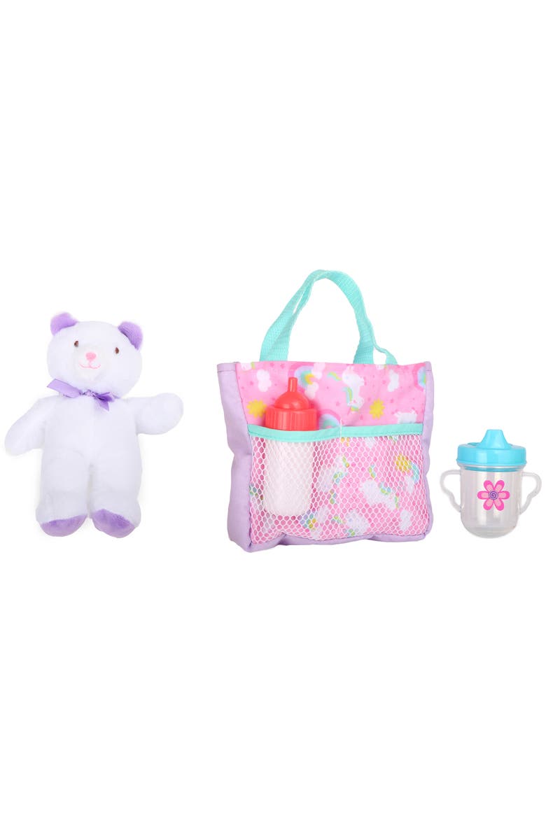 Dream Collection 16 Inch Baby Doll Traveling Set in Blue, Alternate, color, Multicolored