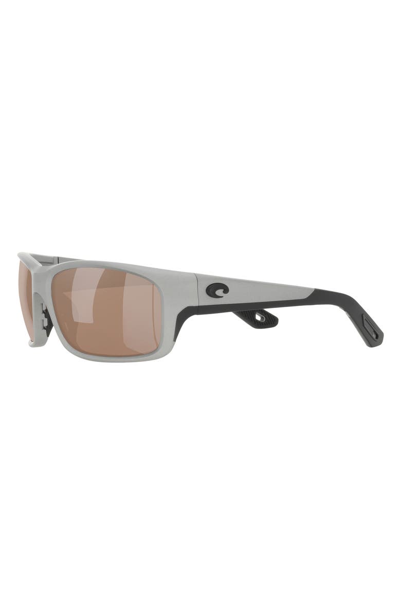 Costa Del Mar Jose Pro 62mm Polarized Oversize Rectangular Sunglasses, Alternate, color, 