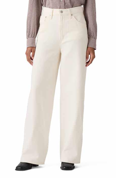 Levi's Cinch High Waist Baggy Wide Leg Jeans