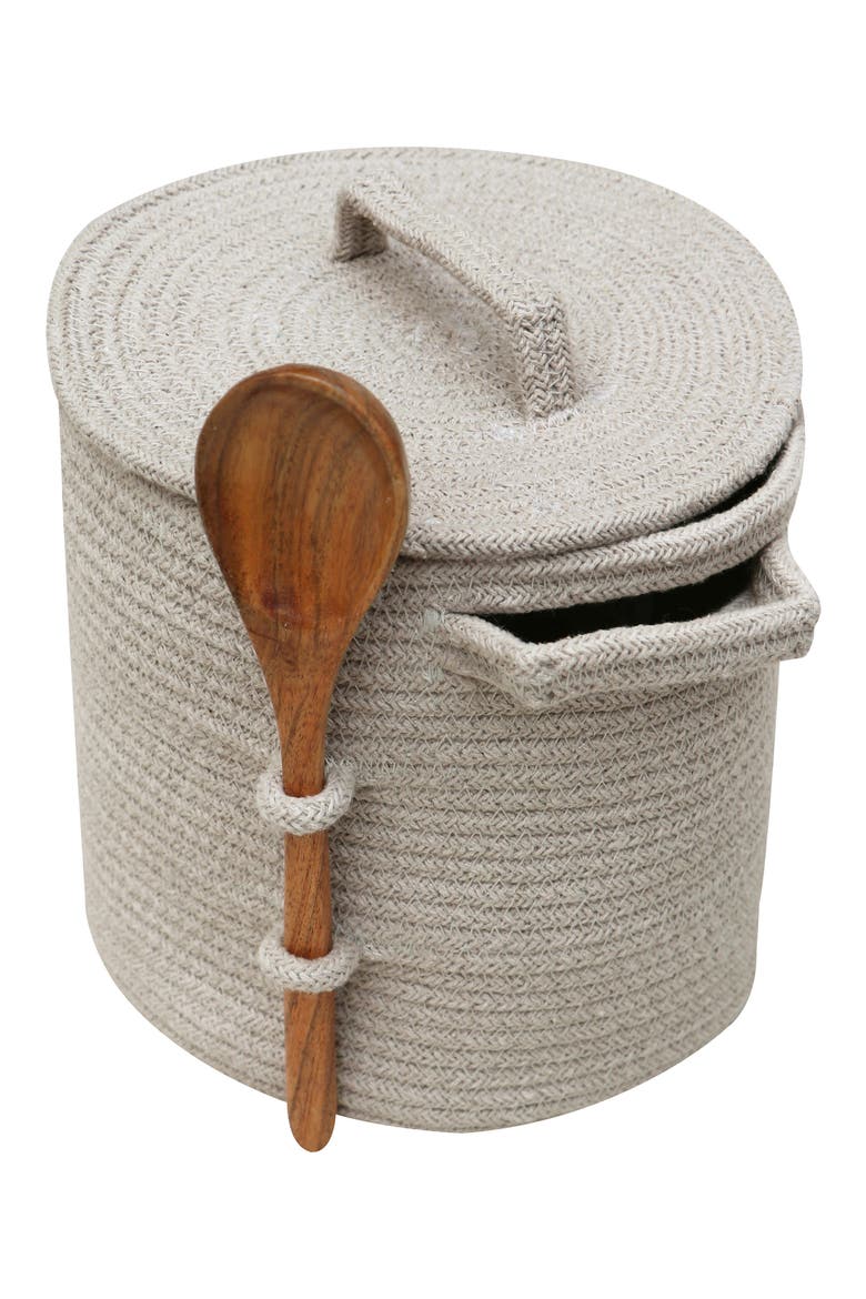 Little Chef Braided Play Basket, Main, color, NATURAL