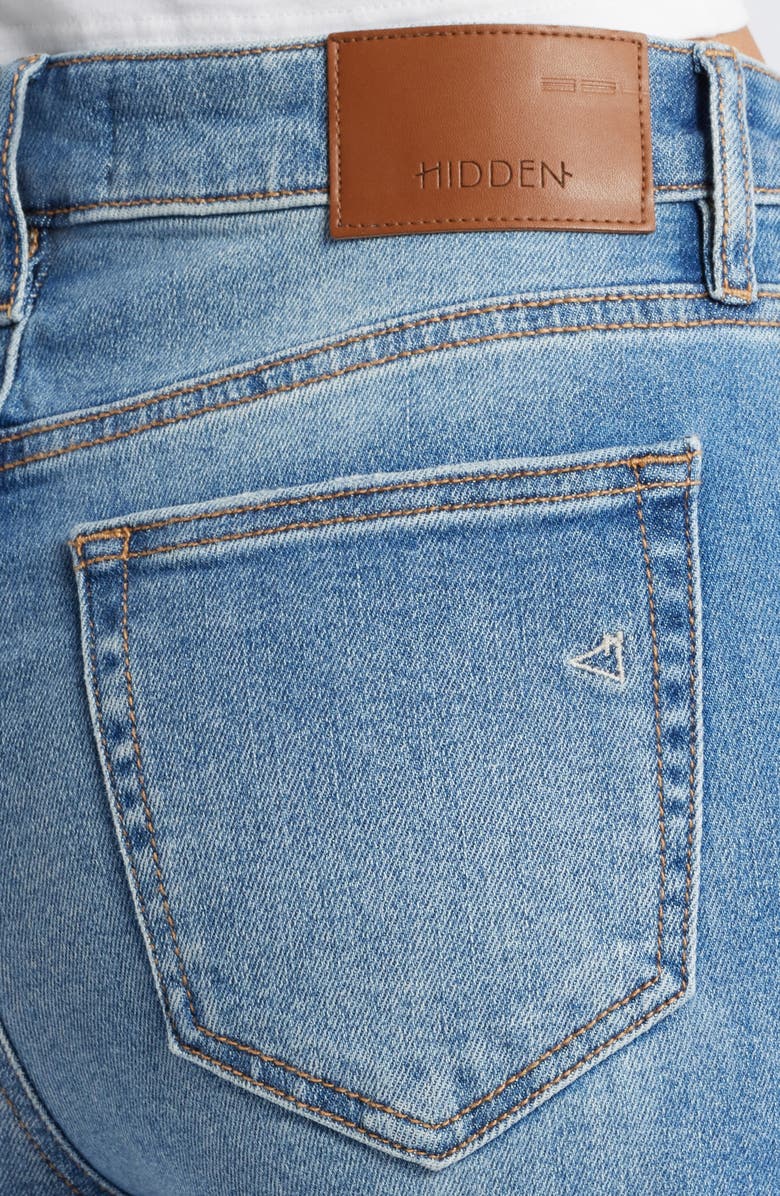 HIDDEN JEANS Clean Stretch Wide Leg Jeans, Alternate, color, Medium Wash